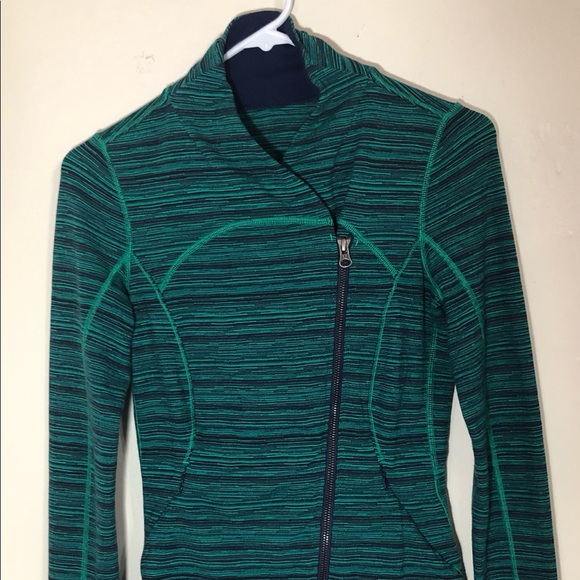 lululemon athletica Sweaters - Lululemon Precision Jacket Cyber JungleHeroBlue